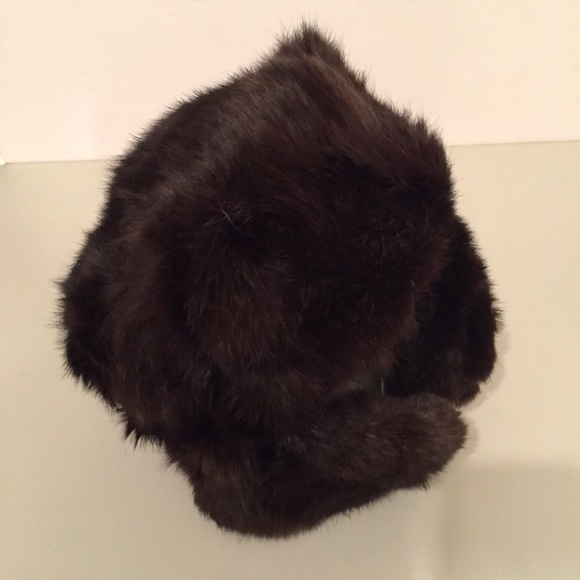 Genuine Rabbit Fur Hat - Picture 6 of 11